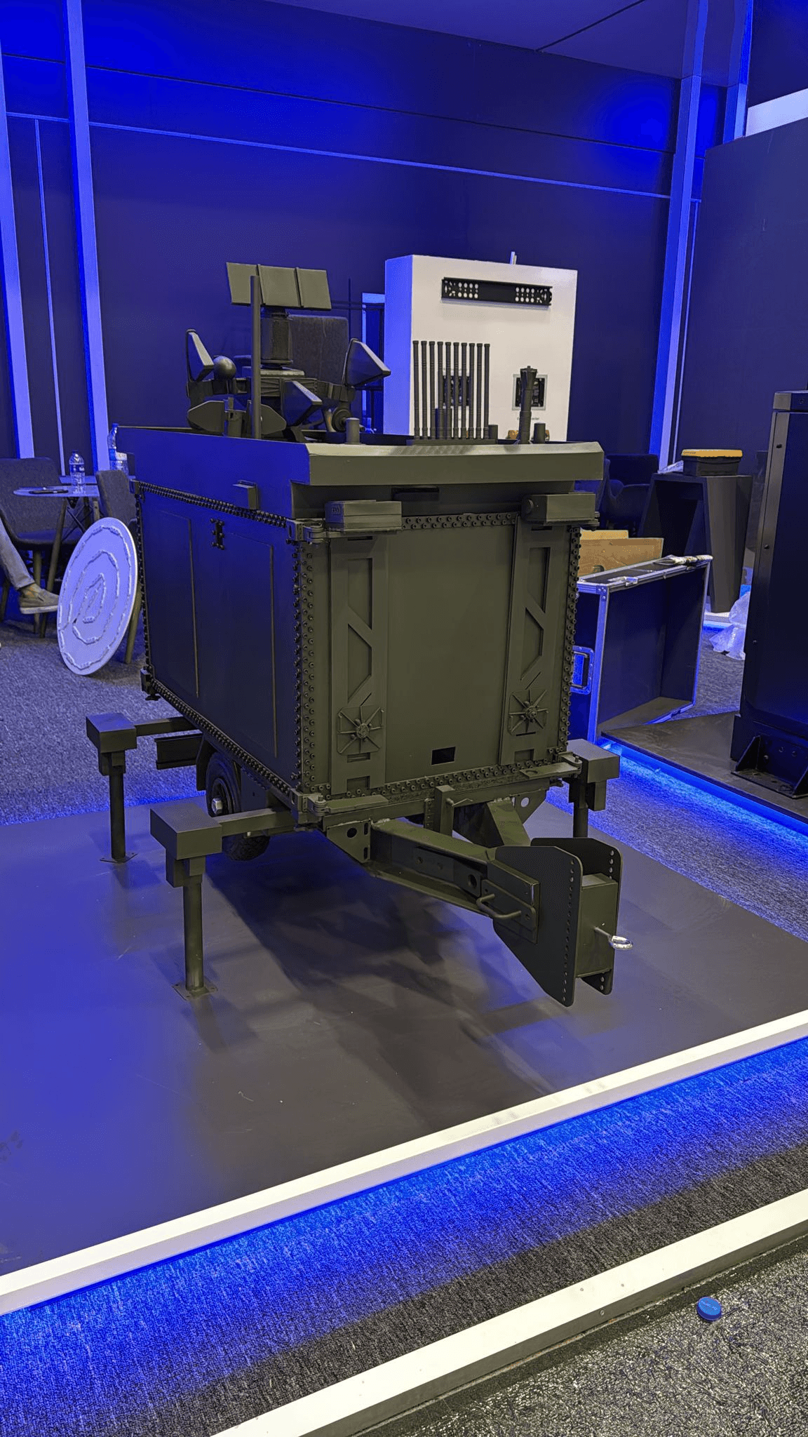 Savunma sanayi radar maketi — modern3dconcept